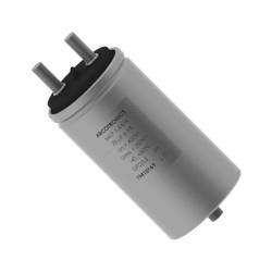 Kondensator foliowy 150μF 250 V ac, 400 V dc KEMET Polipropylenowe rozstaw: 22.3mm Montaż śrubowy ±5