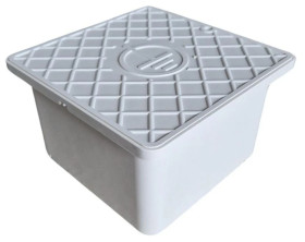 Skrzynka odgromowa uziomowa na złącze 170x170x100 RAL9010