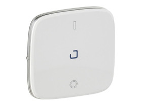 VALENA ALLURE Klawisz biały wyłącznika 2-biegunowy ze wskaźnikiem 755045 LEGRAND