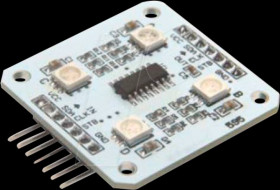 ME141 Developer boards - LED, 4x SMD 5050, RGB