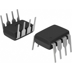 Dual operational amplifier, PDIP-8, OPA2227PA