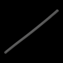 Koszulka termokurczliwa Ø4mm 1m blister czarna OR-KT-13217/B