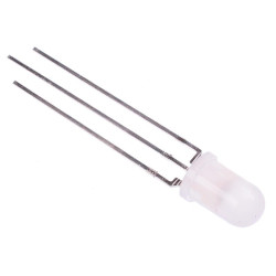 Red/Green Bi-Colour 5mm Diffused LED Common Anode
