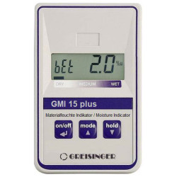 Greisinger 483430 GMI15-plus Moisture Meter for Building &amp; Wood Non-Invasive