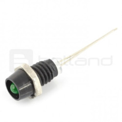 Oprawka LED 3mm - plastikowa wklęsła