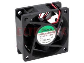 WENTYLATOR EB60252B1-000U-999 60X60X25MM 24VDC Ł.KULKOWE