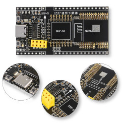 Adapter do ESP01 ESP12 ESP32 USB-C CH340 programator tester bez lutowania