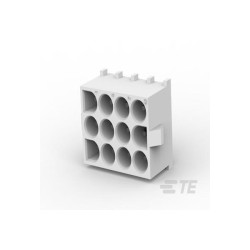 TE Connectivity 350713-1 Connector Male Vertical Unshrouded 12 Pin PCB