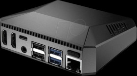 ARGON ONE CASE V2 Case for Raspberry Pi 4, aluminum, black