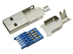 Wtyk USB 3.0 typ A do montażu na przewód
