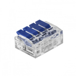 Złączka instalacyjna zaciskowa 4-przewodowa na dowolny przewód 0,2-4mm2 IEC 450V/32A 10 szt. OR-SZ-8017/4/10