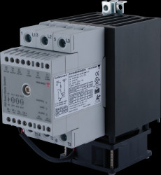 RGC3A60D65GGEDFM Semiconductor relay RGC3 with fan, 3-pole, 65 A, 90 - 660 V AC