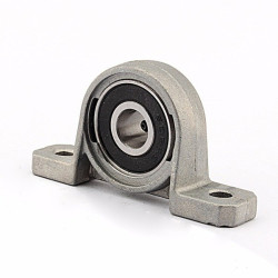 KP08 - 8mm Self-aligning Pillow Block Bearing in Aluminum Housing - Shaft Support