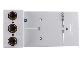 Tablica licznikowa 320x152mm 1F szara TL-1F-3X25A 10.10