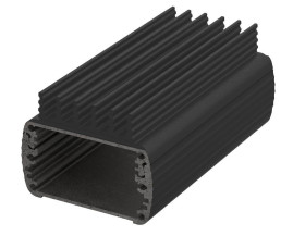 BOPLA ABPH 600-0100 K (84506100) - profil aluminiowy półotwarty z radiatorem (57 x 32 x 100 mm)