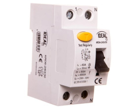 Wyłącznik różnicowoprądowy 2P 63A 0,03A typ AC KRD6-2/63/30 VDE 23182