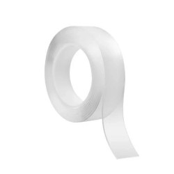 Taśma montażowa wielokrotnego użytku, transparentna, 3m