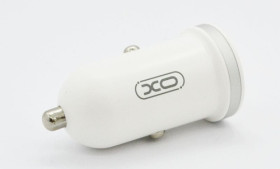 CC 56 ładowarka samochodowa USB-A, USB-C 30W biała