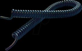 1506326 Spiral cable 2x0,5 BL1200
