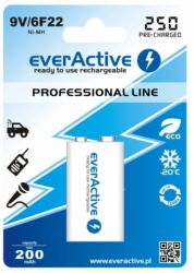 AKUM.6F22 EVERACTIVE 250 9V RE