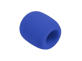 Owiewka (gąbka) mikrofonowa niebieska