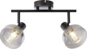 Lampa sufitowa Brilliant Reflekt 82713/06 18 W czarny (matowy), szkło matowe