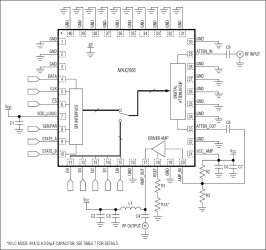 50MHz to 1000MHz High-Linearity, Serial/Parallel-Controlled Digital VGA
