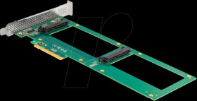 90091 PCIe 4.0 x8 &gt; 2x U.2 NVMe SFF-8639, bifurcation