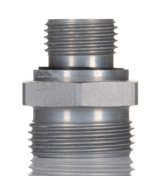 Złączka hydrauliczna, Złacze A: Stożek męski 24° DIN, Złacze B: BSPP męski, Stal, 250bar