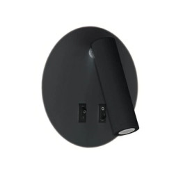 IDEUS OTELLO LED C 6W+3W BLACK