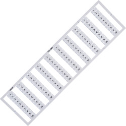 WAGO 793-5602 WMB Multiple marking systemVertical marking 1 ... 10 10x White