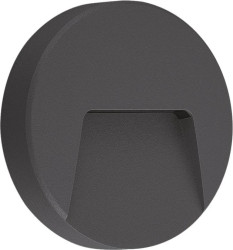 Oprawa LED elewacyjna ASTON 3W barwa naturalna 4000K IP65 typ 1 koło LOE031