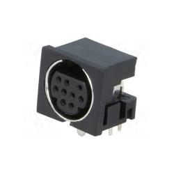 Gniazdo mini-DIN 9p kątowe 90st. do Creative / MDC-209
