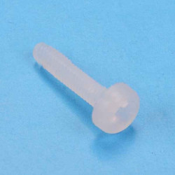 M2 x 10mm Nylon Pan Head Screws - Pack of 100