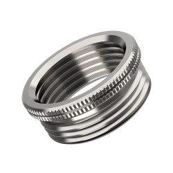 Adapter do dławnic kablowych gwint wew G42 gwint zew M63 Mosiądz platerowany niklem Lapp