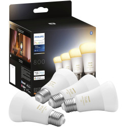 Philips 871951432828000 Hue LED Light Bulb Pack 4 E27 Warm-Cool White