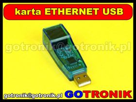 Karta sieciowa ETHERNET na USB