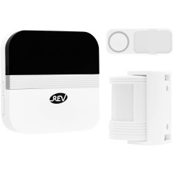 REV 82640103 Wireless Door Chime Set with Motion Detector 1 Piece