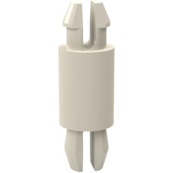 Spacer, snap fastener attachment, bl 3.2 mm, PA, natural, 006.30.036