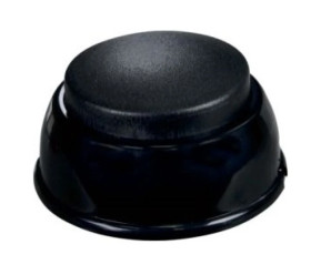 Wyłącznik nożny przelotowy, jednopozycyjny, zwierny, dwutorowy 2,5A 250V WN-2Z/2,5A CZARNY