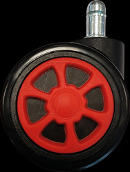LC-CASTERS-3BR LC-Power casters-3BR, gaming chair rollers, 5-piece set