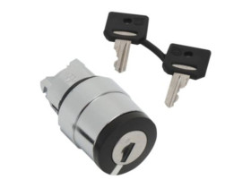 Napęd przełącznika 2 pozycyjny fi22 z kluczem stabilny 520E okrągły metalowy ZB4BG414 SCHNEIDER ELECTRIC
