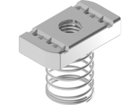 Nakrętka rombowa NRSM8/33 sprężysta 650351 BAKS