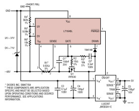 Negative Voltage Hot Swap Controller