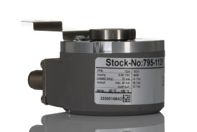 Enkoder przyrostowy przyrostowy HTL odwrócony 1024ppr średnica wału 12mm RS PRO 5 → 30 V DC 6000rpm