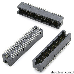 104655-5 Connector 2 x 10 Pin Header SMD TYCO