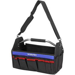 WorkPro WP281011 Tool Bag 410x235x270mm Ideal For Hand Tool Transport