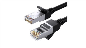 Kabel Ugreen Nw101 50192 Ethernet Cat 6 U/Utp Okrągły 2M - Czarny