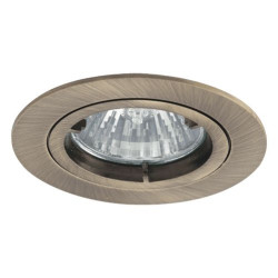 Twistlock 50W Antique Brass Downlight
