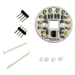 Cyntech LISIPAROI White LED Ring / Flash for Raspberry Pi Camera